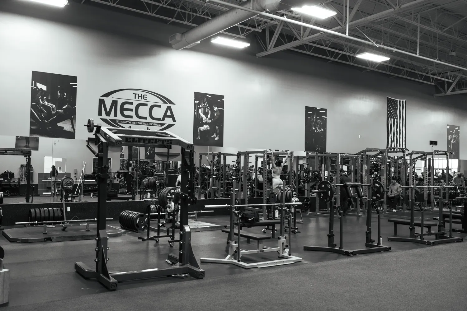 The interior of The Mecca Gym in Boise Idaho